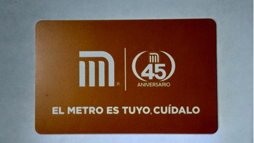 Tarjeta Metro Cdmx Jose Revueltas 45 Anniversario Metro Bole