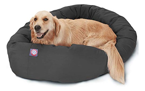 Cama Para Perros Majestic Pet De 40 Pulgadas, Color Gris Bag