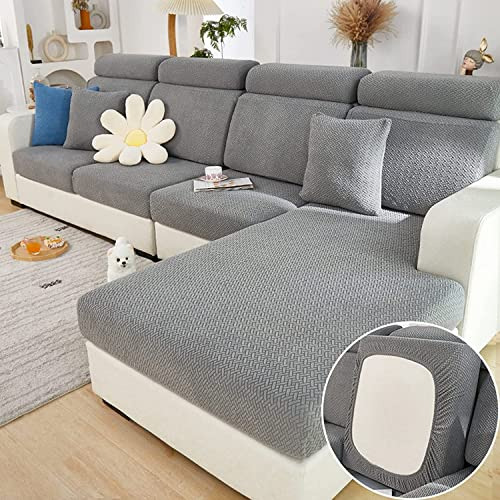 Funda Elastica Sofa Universal Resistente (gris, Divan)