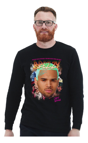 Polera Ml Chris Brown Breezy You Cant Be Old An Abominatron