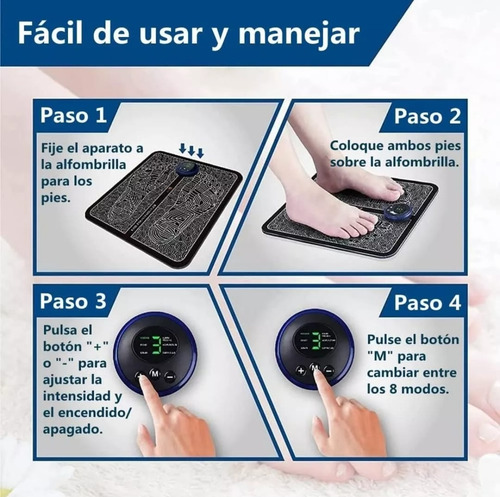 Masajeador De Pies Acupuntura Electroestimulacion