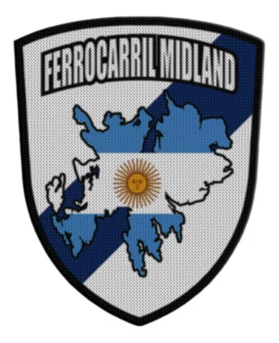 Parche Escudo Black Ferrocarril Midland