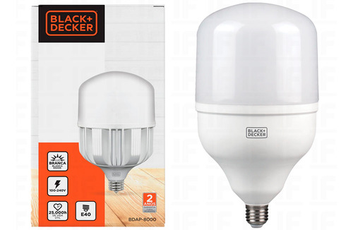 Lâmpada Super Bulbo Led 45w Bivolt E27 Branca Fria 6500k