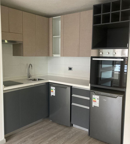Depto Arriendo 1d1b Rauli Santa Isabel Santiago J80