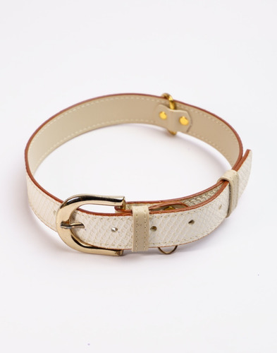 Collar De Lujo Para Perro En Cuero Vegano