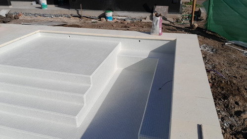 Colocación Venecita / Piedra Balín Para Piscinas Y Jacuzzis