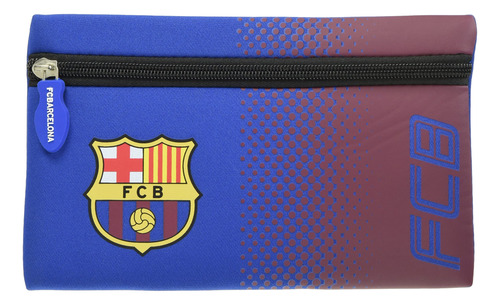 F.c. Barcelona Estuche Para Lápices De Mercancía Oficial