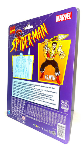 Kraven Cazador - Marvel Legends Spiderman Retro (Usado)