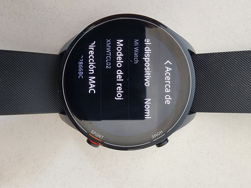 Imagen 8 de 8 de Smartwatch Xiaomi Mi Watch 1.39 Cxmwtcl02