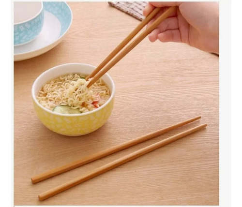 Palitos De Sushi De Madera X 100u. Desechables