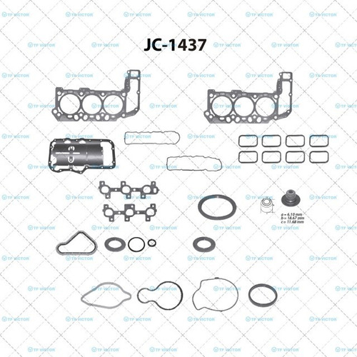 Jgo Juntas Completo Tfvictor Land Rover Range Rover 3.9 1990