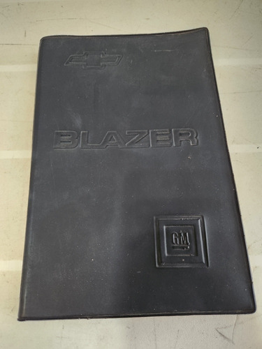 Manual Propietario Chevrolet Blazer 95 97