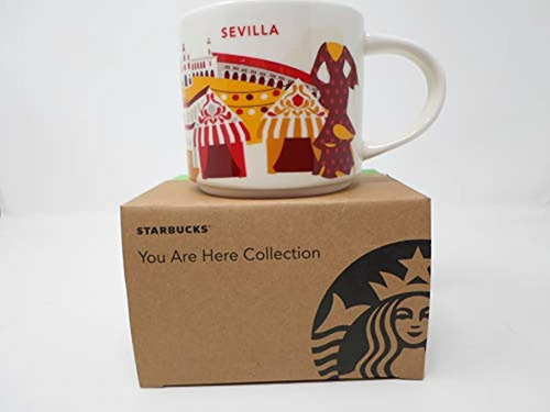 Starbucks Sevilla - Taza De Café (16.0 fl Oz) Diseño 