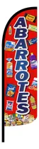 Comprar Impacta Abarrotes Roja Pluma 4m X 1m Publicitaria