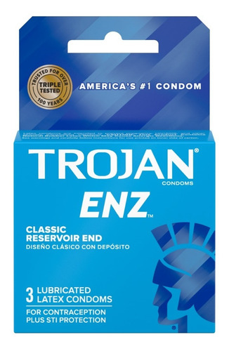 Condones Trojan Clásico 3 Unidades
