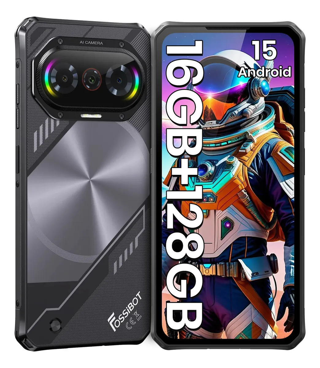 Fossibot F114 Dual Sim 128 Gb 4+12 GB RAM Negro