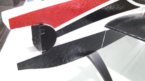 Aeromodelo Elétrico Acrobático Sbach Isopor T5 Perfilado 95cm Horizon Com Linkagem trem de pouso Cor Vermelho