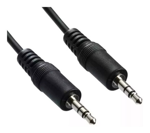 Cable Mini Plug Miniplug 3,5mm Mallado Conect Metal 1mt Aux3