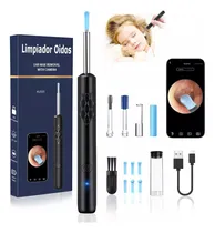 Comprar CIICII Limpiador De Oidos Camara Kit DE 11piezas, Eliminación De Cera Para Los Oídos Recargable Inalámbrico Wifi, Ear Wax Remover Portátil con Camara 1080P y Luz, Compatible con Android e ios