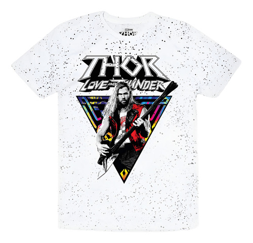 Playera Mascara De Latex Rockstar Mlmv Hombre
