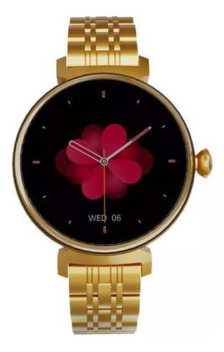 Reloj Inteligente Smartwatch Hifuture Aura 1.04 Color de la caja Multicolor Color de la malla Dorado Color del bisel Dorado
