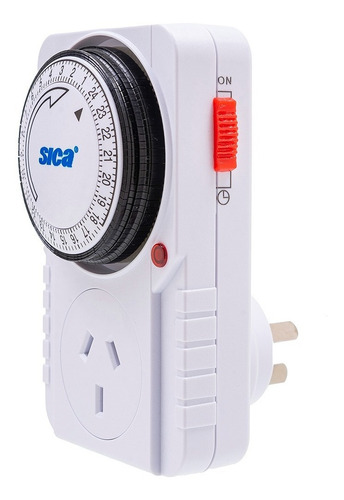Imagen 3 de 7 de Reloj Timer Sica - Temporizador Programador Enchufable