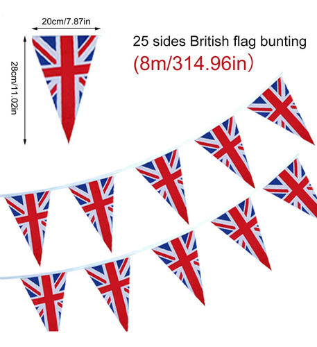 Bandera De Union Jack Mini Banderines Union Jack Banderín Re