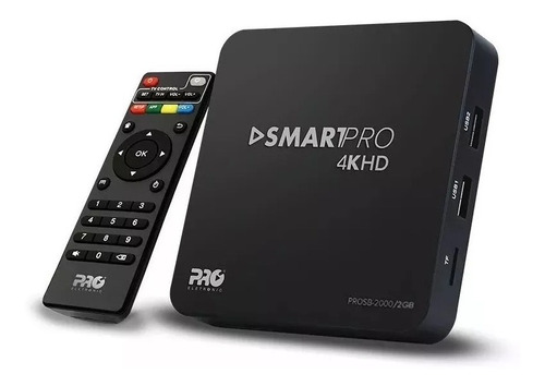 Receptor Tv Box Smart Proeletronic 2.0gb 7.1 4k Full Hd