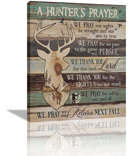 A Hunter39s Prayer Deer Wall Art Deer Picture Decoraciã...
