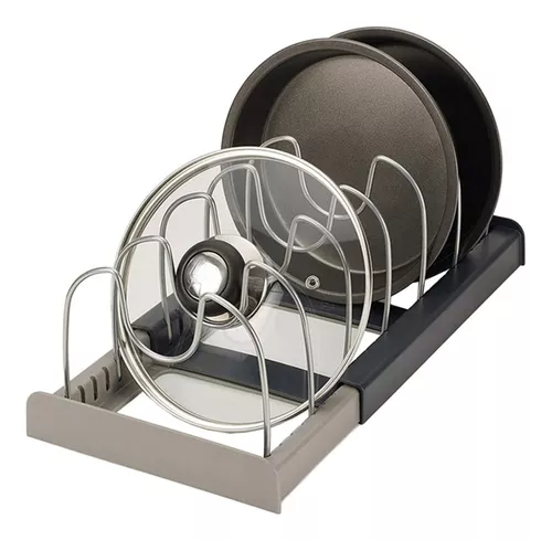 Organizador Tapas Sartenes Utensilios Cocina Extensible