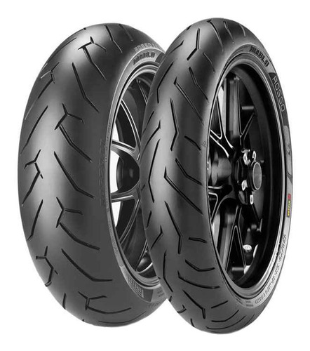 Kit Cubierta Pirelli Diablo Rosso Ii Gilera Vc 200 R