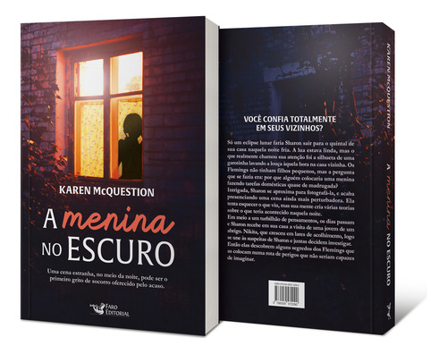 A menina no escuro, de McQuestion, Karen. Editorial Faro Editorial, capa mole em português, 2022