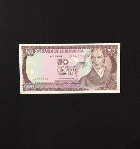 Colombia - 50 Pesos - Año 1986 - P # 425