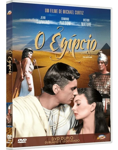 O Egípcio - Victor Mature - Dvd Duplo - Dubl Legend Lacrado 