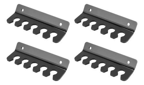 Soporte Para Cables, 4 Unidades, Cable De 5 Ranuras De Acríl