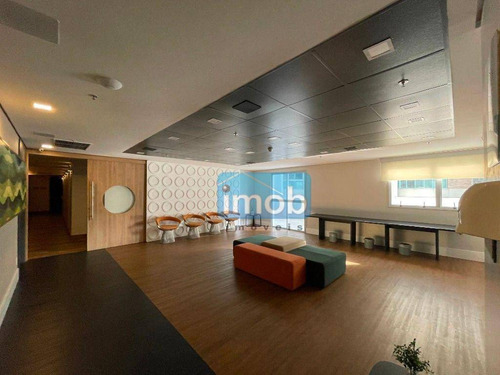 Imagem 11 de 30 de Flat Com 1 Dormitório À Venda, 34 M² Por R$ 530.000,00 - Pompéia - Santos/sp - Fl0044