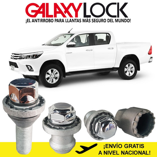 Tuercas Seguridad Toyota Hilux Cabina Sencilla Galaxylock