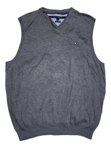 Chaleco Tommy Hilfiger Grande L Gris 