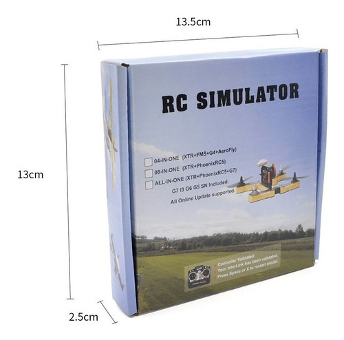 Todo En Un Simulador De Vuelo Rc Cable Inalámbrico Para Futb
