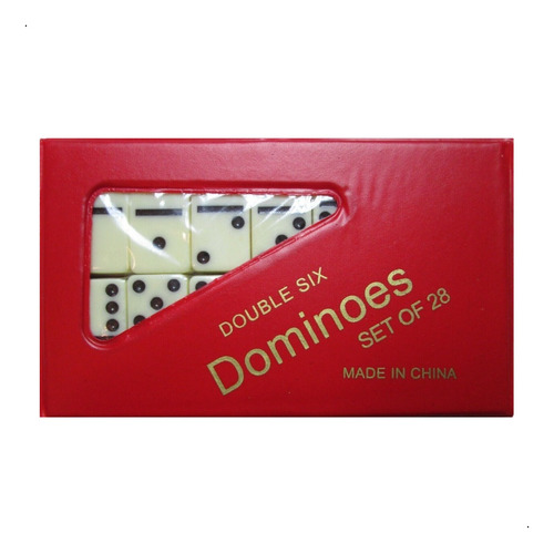 Domino De Viaje Mini 28 Fichas Alto Impacto Con Estuche