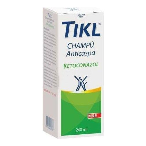 Tikl Champú Anticaspa Antiseborreico Ketoconazol X 240 Ml