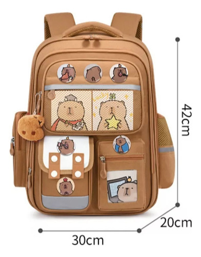 Mochilas Escolares Capibara 2025, Mochilas Para Niños, Mochila De Niña, Regalo Para Niña, Capibara Mochila Escolar Divertida Para Niños, Mochilas Orig