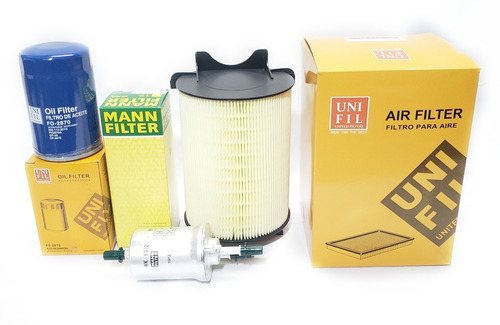 Kit De Filtros Vw Jetta  A6 Mk6 2.0 2011-2018 Aire Aceite Ga