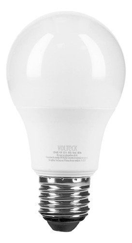 Lámpara De Led, A19, 6 W, Luz Cálida Volteck 46857