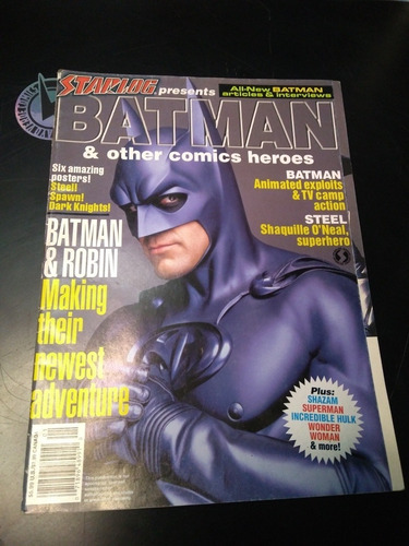 Starlog Presents Batman And Other Comics Magazine Posters