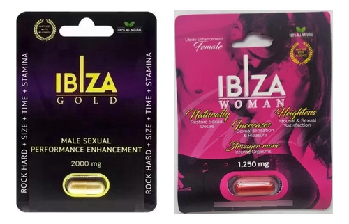 Ibiza Gold 1pz + Ibiza Woman  1pz Original
