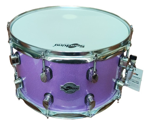 Caixa Spanking 14x8 -10 Afinações Aro 2mm Purple C/ Abafador