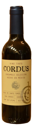 Vino Tinto Cordus Ensamble Seleccion 375 Ml