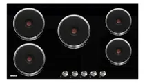 Comprar Tope De Cocina 5 Hornillas Electrico Discos Sólidos 90cm