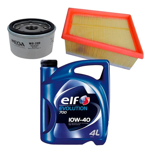 Kit Filtros Y Aceite Semisinte Elf 10w40 Renault Sandero 1.6